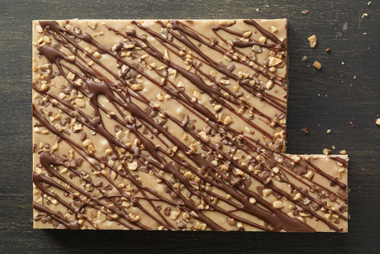 Vanilla with Heath English Toffee Fudge